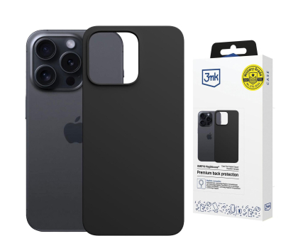 Etui do telefonów 3mk Hardy MagSilicone Graphite do iPhone 15 Pro